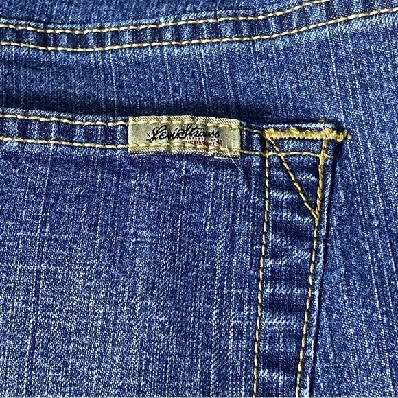 Levi's Signature Jeans Women's 12M Blue Bootcut Low Rise Stretch Western Denim - Picture 10 of 15